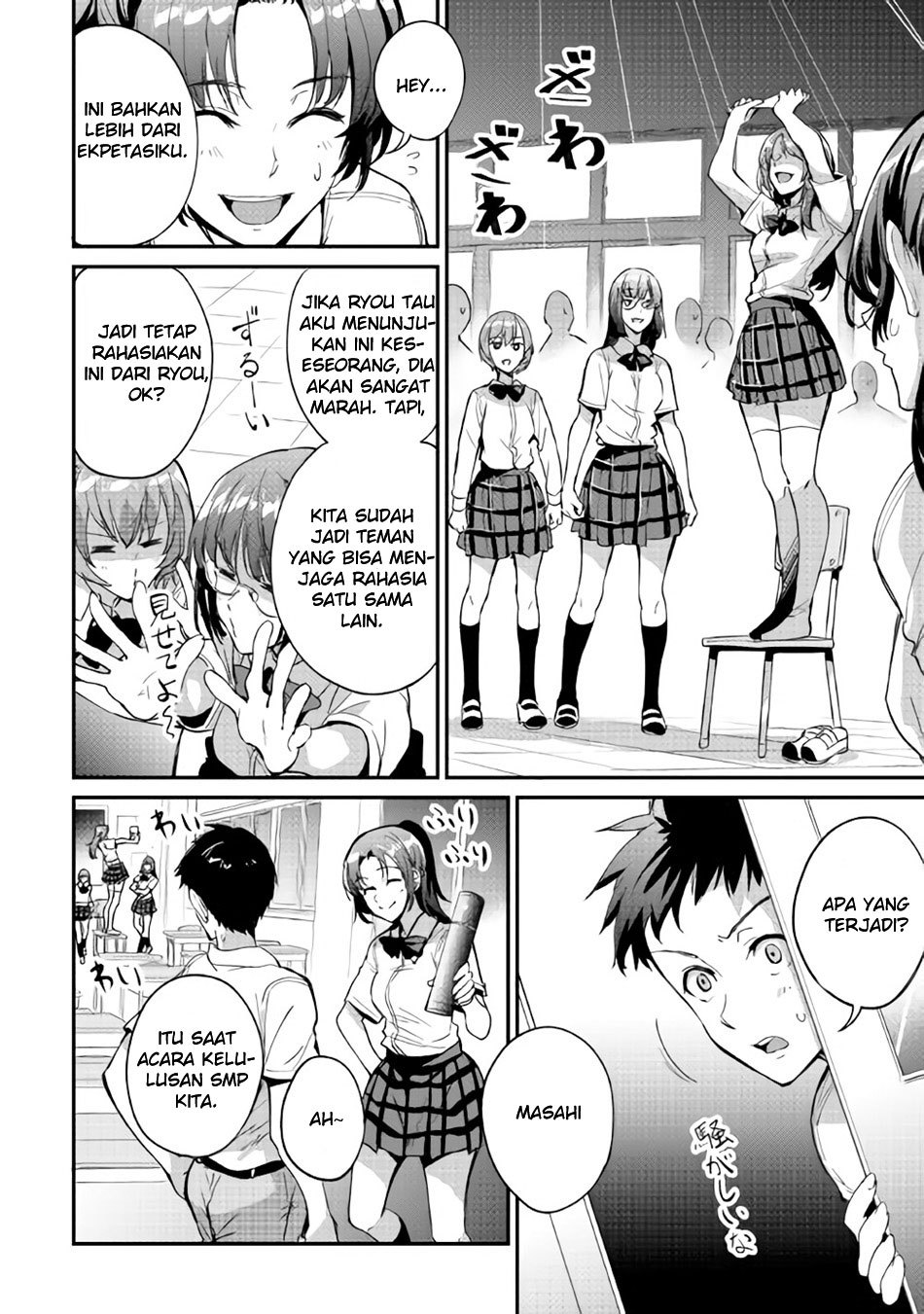 B Group no Shounen X Chapter 14 Bahasa Indonesia